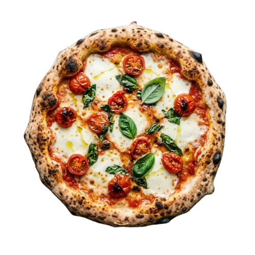 Wood fired neapolitan pizza